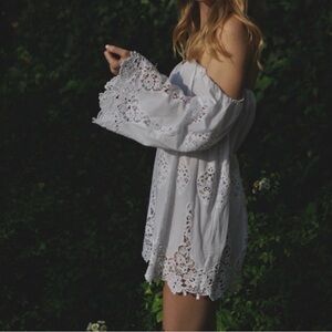 Stone Cold Fox white eyelet Marrakech dress size 1 or xs